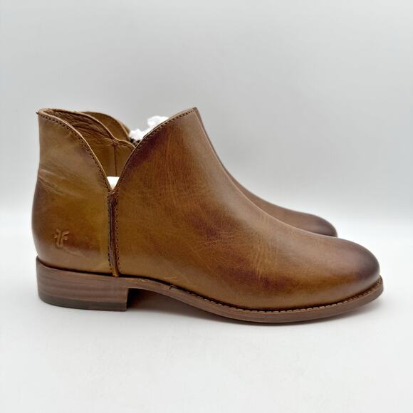 Frye Womens Melissa Shootie Boot US 6.5B EU 37 Brown Leather NIB - Picture 4 of 14
